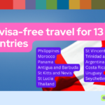 Canada visa-free travel for 13 new countries