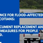 Assistance for Flood-Affected Nova Scotians: Free Document Replacement and Special Measures for People Affected.