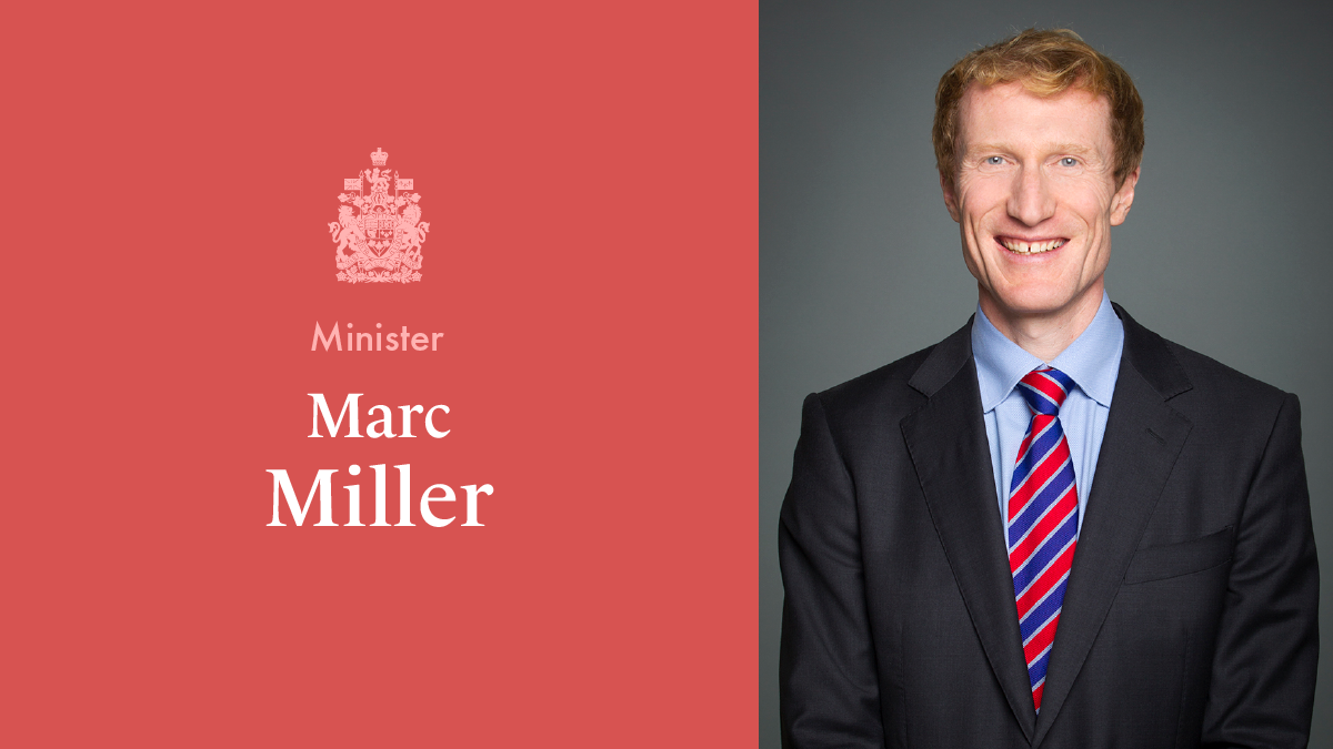 Marc Miller Appointed as Minister of Immigration